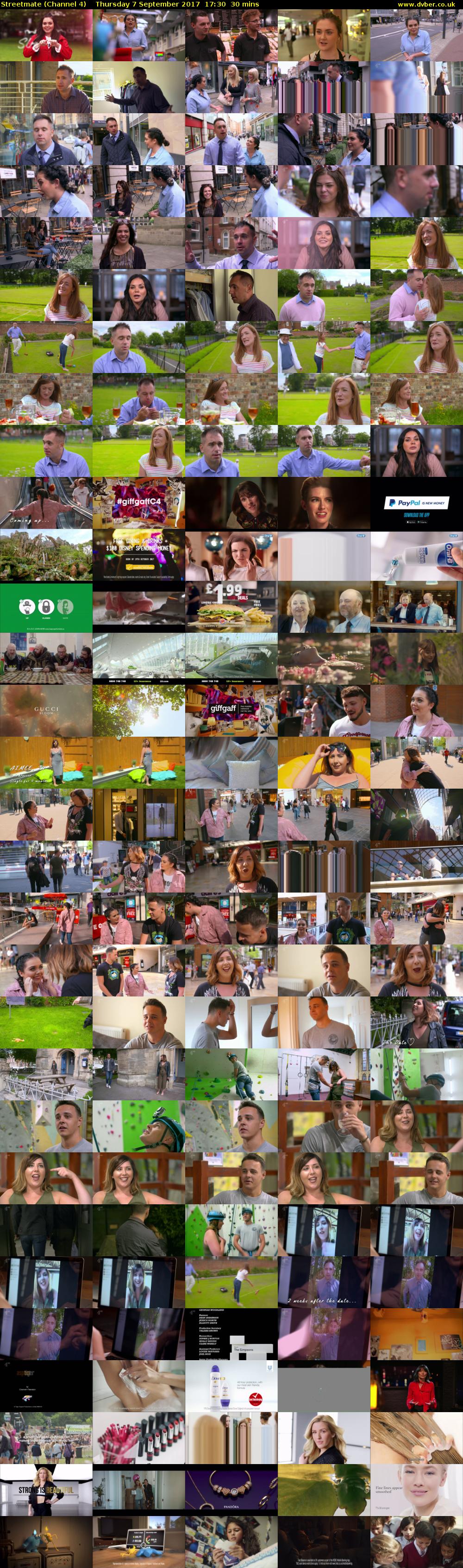 Streetmate (Channel 4) Thursday 7 September 2017 17:30 - 18:00