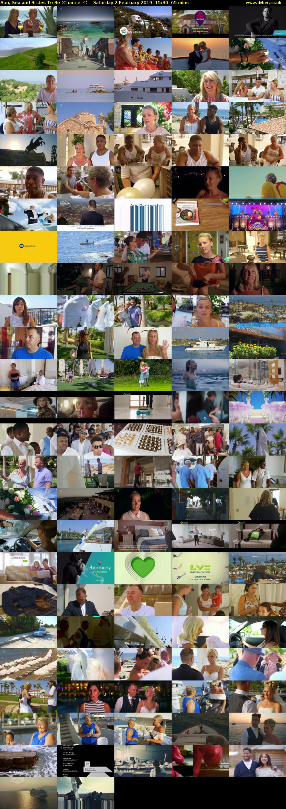Sun, Sea and Brides To Be (Channel 4) Saturday 2 February 2019 15:30 - 16:35