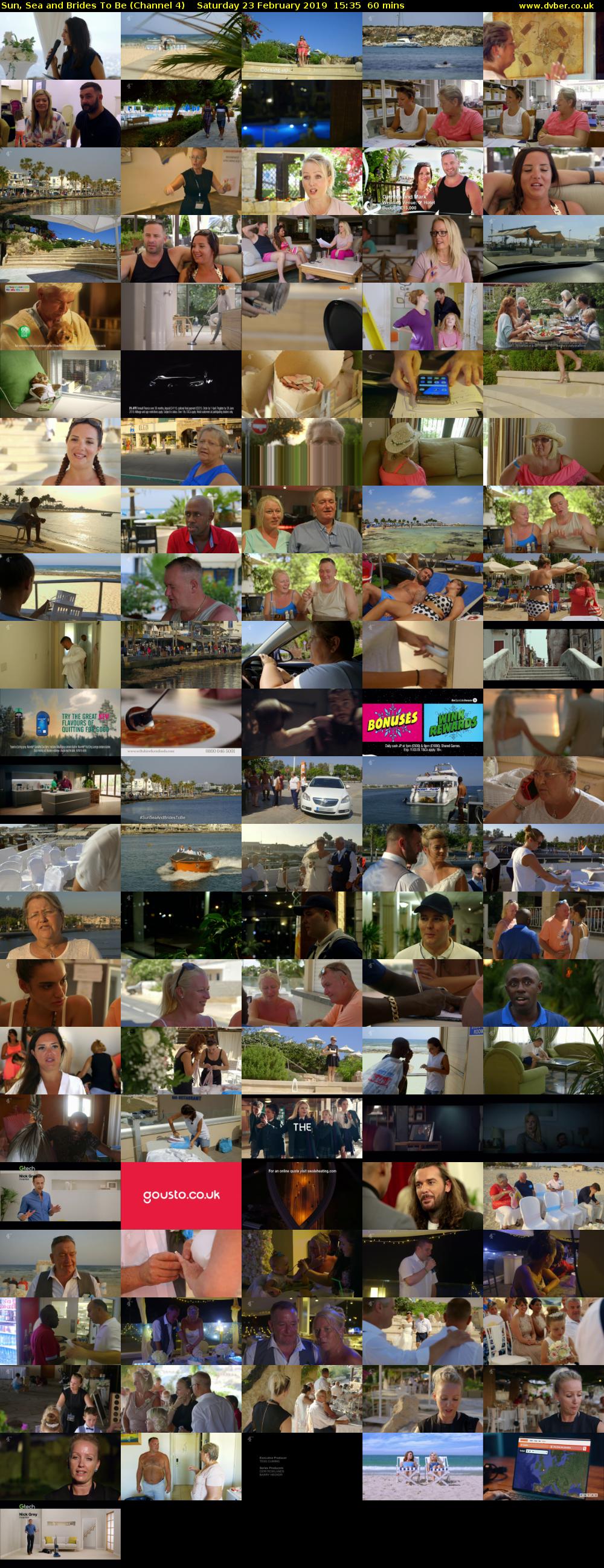 Sun, Sea and Brides To Be (Channel 4) Saturday 23 February 2019 15:35 - 16:35