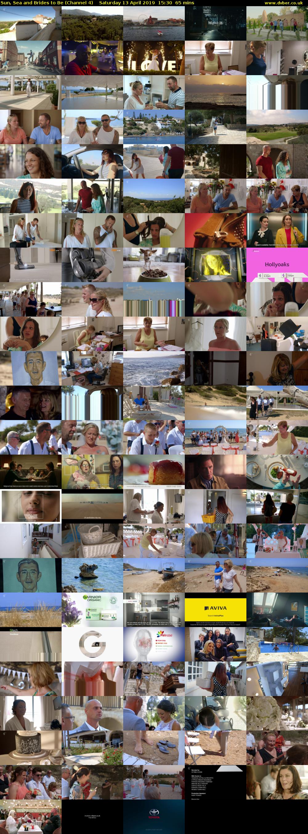 Sun, Sea and Brides to Be (Channel 4) Saturday 13 April 2019 15:30 - 16:35