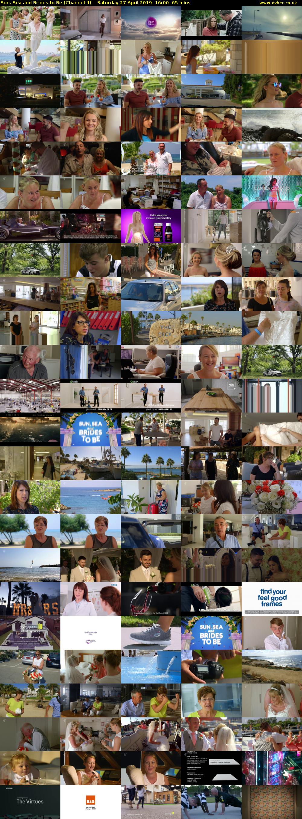 Sun, Sea and Brides to Be (Channel 4) Saturday 27 April 2019 16:00 - 17:05