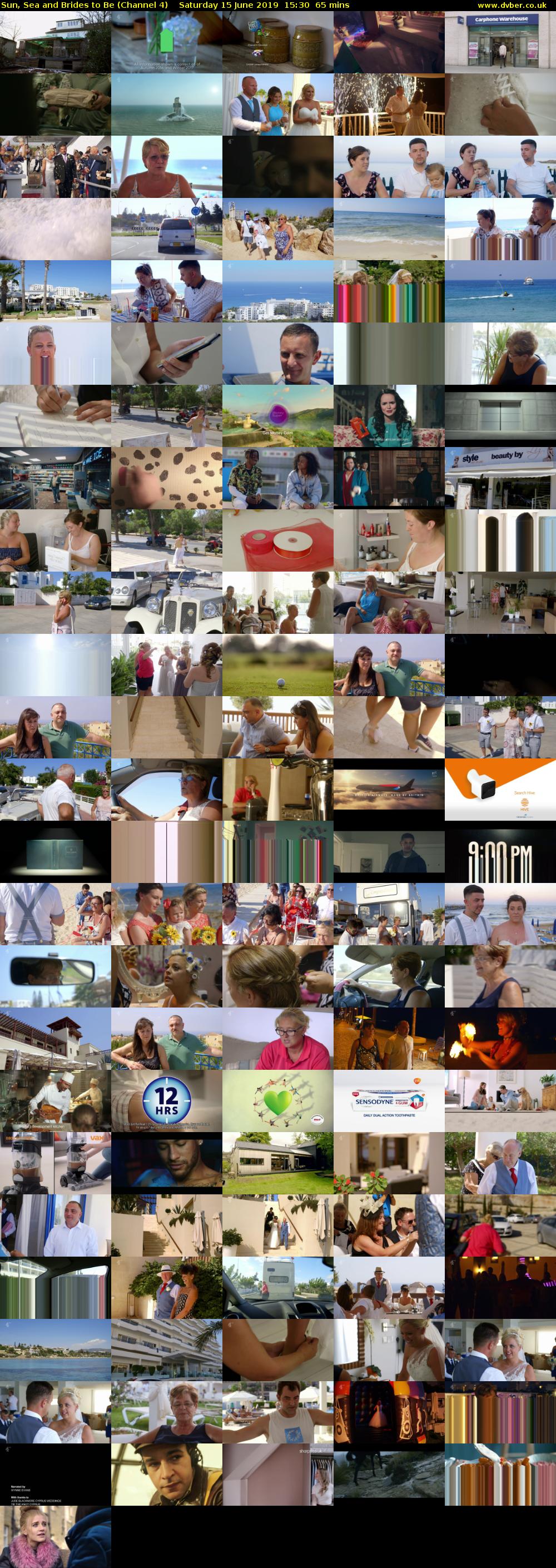 Sun, Sea and Brides to Be (Channel 4) Saturday 15 June 2019 15:30 - 16:35