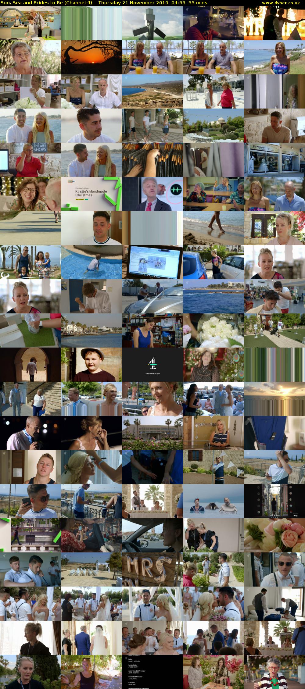 Sun, Sea and Brides to Be (Channel 4) Thursday 21 November 2019 04:55 - 05:50