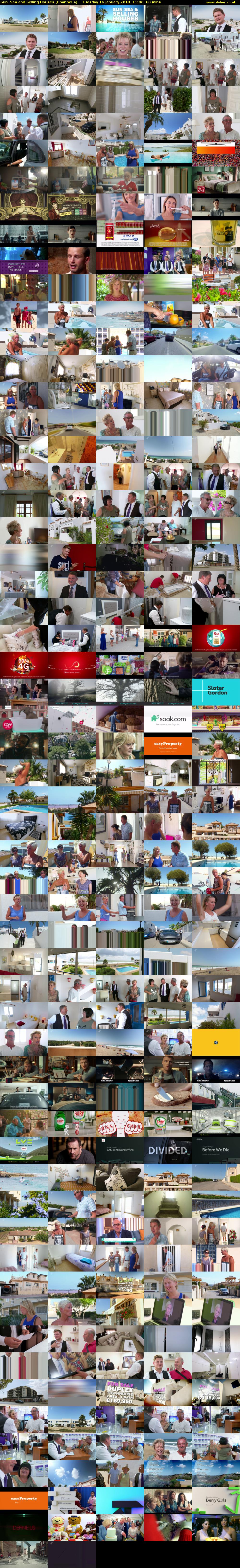 Sun, Sea and Selling Houses (Channel 4) Tuesday 16 January 2018 11:00 - 12:00