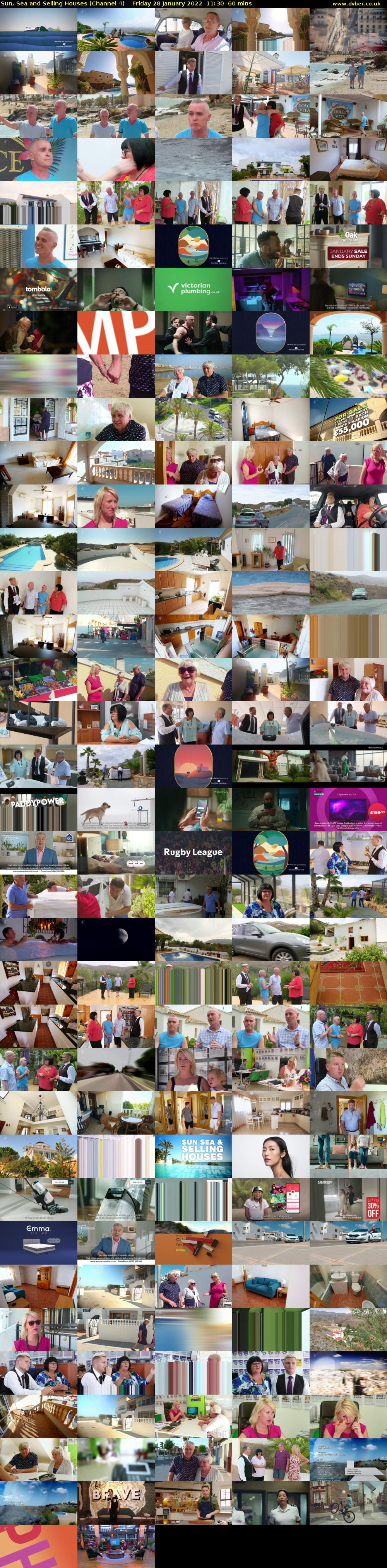 Sun, Sea and Selling Houses (Channel 4) Friday 28 January 2022 11:30 - 12:30