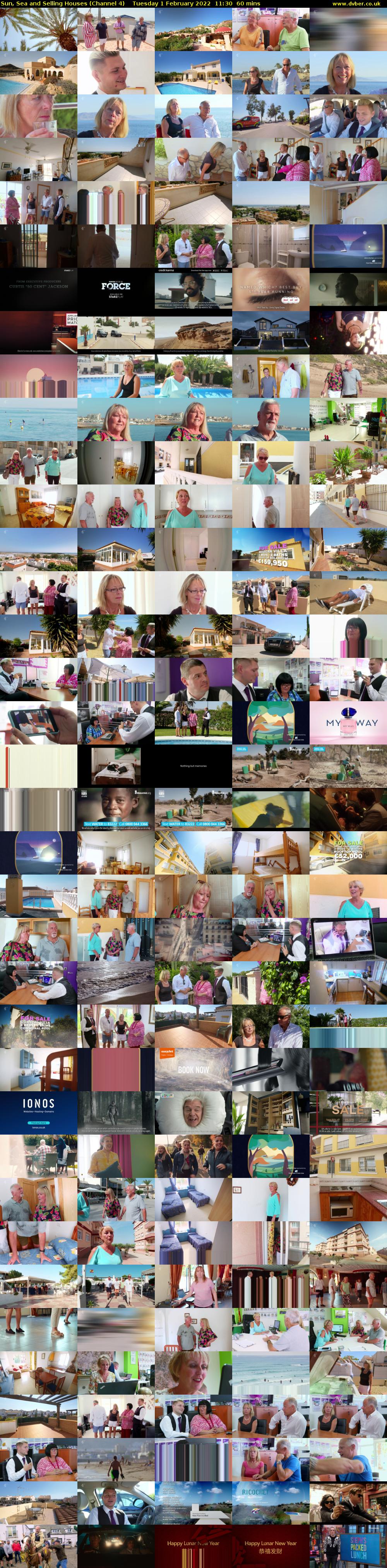 Sun, Sea and Selling Houses (Channel 4) Tuesday 1 February 2022 11:30 - 12:30
