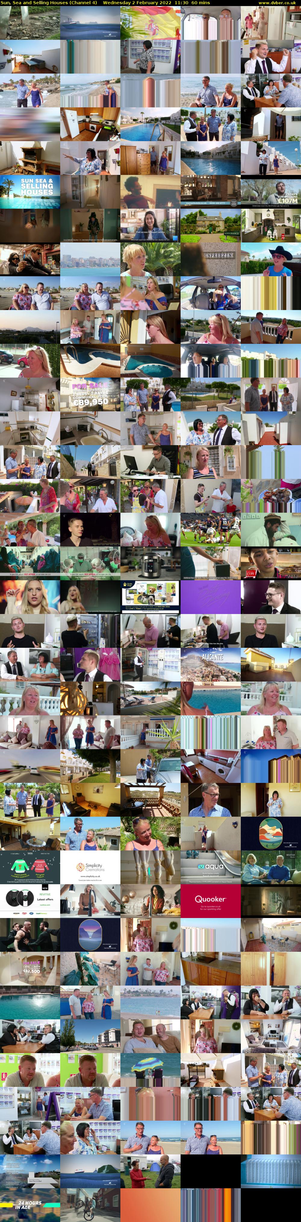 Sun, Sea and Selling Houses (Channel 4) Wednesday 2 February 2022 11:30 - 12:30