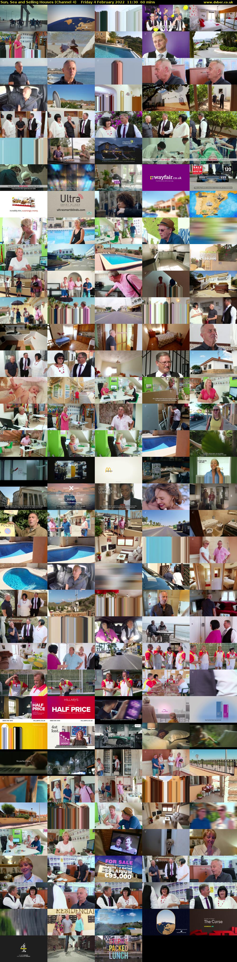 Sun, Sea and Selling Houses (Channel 4) Friday 4 February 2022 11:30 - 12:30