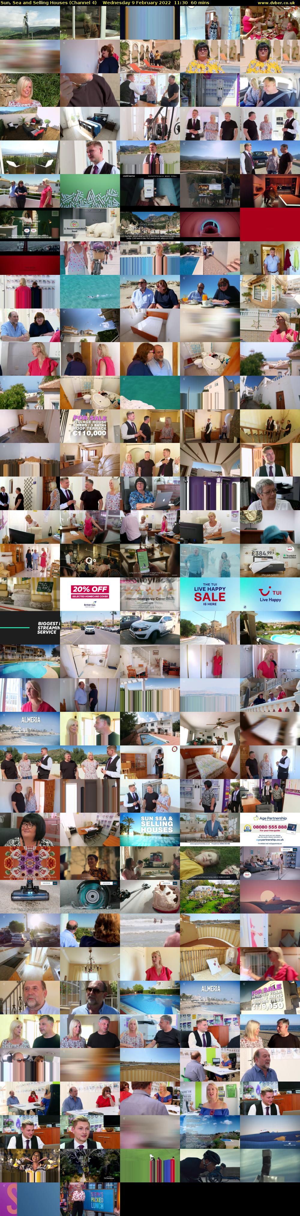 Sun, Sea and Selling Houses (Channel 4) Wednesday 9 February 2022 11:30 - 12:30