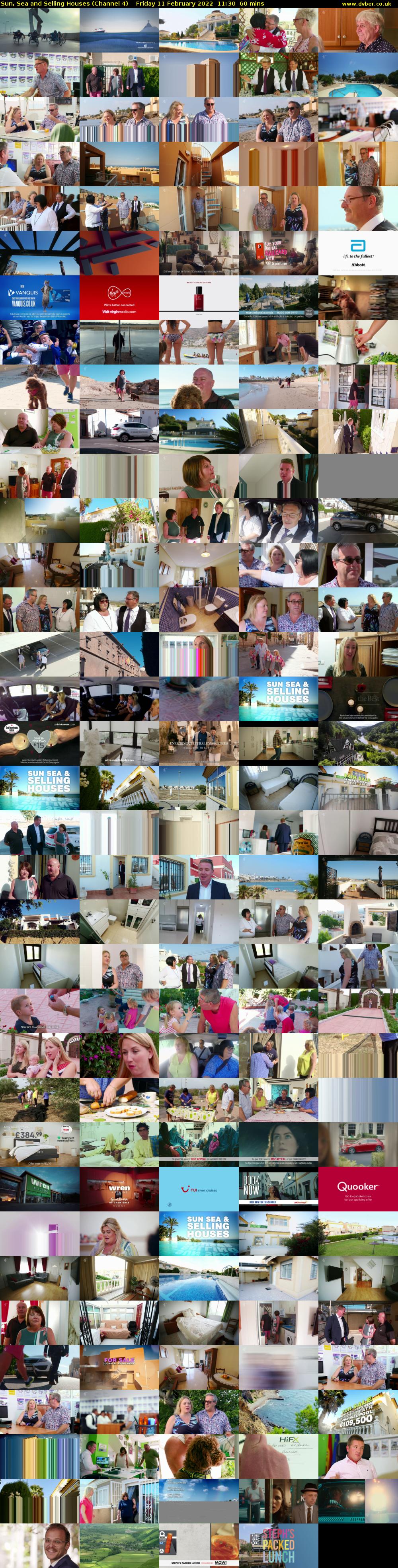 Sun, Sea and Selling Houses (Channel 4) Friday 11 February 2022 11:30 - 12:30
