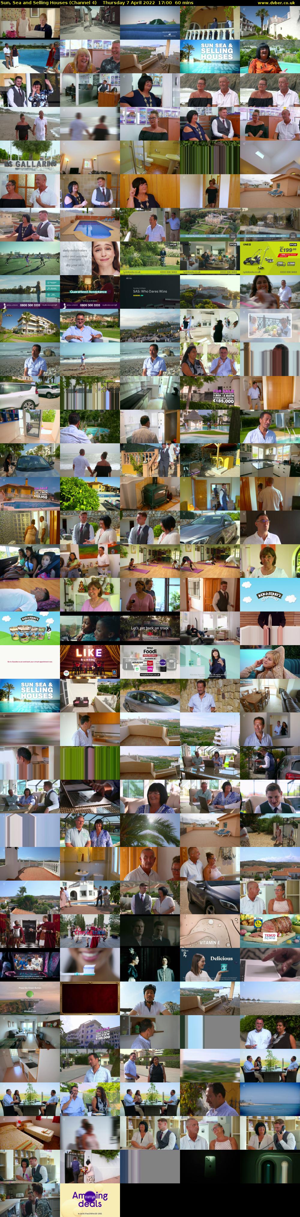 Sun, Sea and Selling Houses (Channel 4) Thursday 7 April 2022 17:00 - 18:00