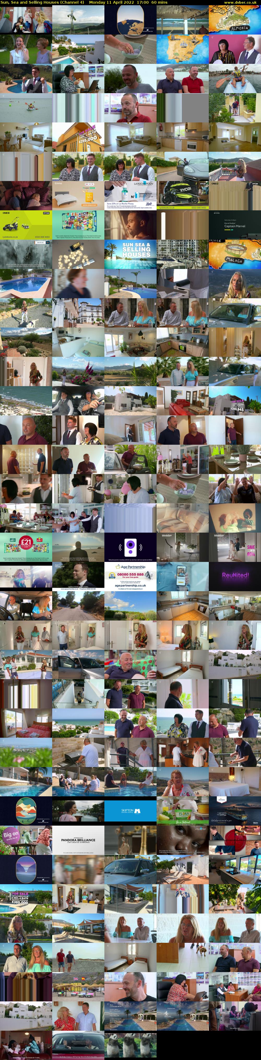 Sun, Sea and Selling Houses (Channel 4) Monday 11 April 2022 17:00 - 18:00
