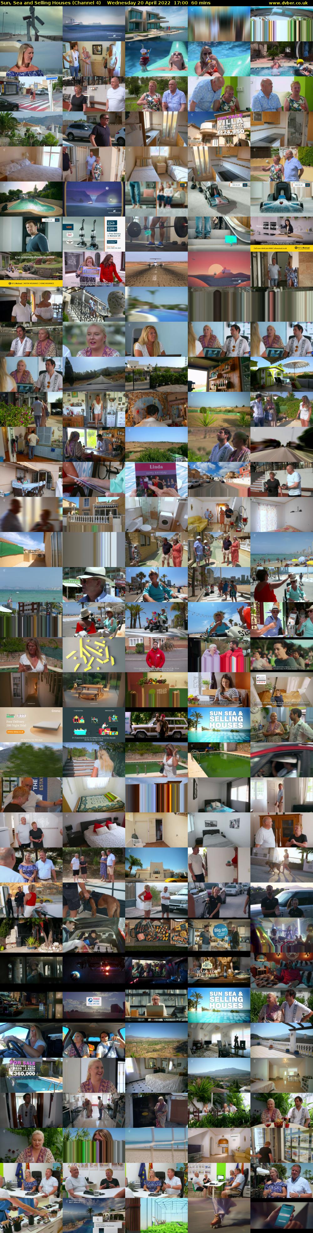 Sun, Sea and Selling Houses (Channel 4) Wednesday 20 April 2022 17:00 - 18:00