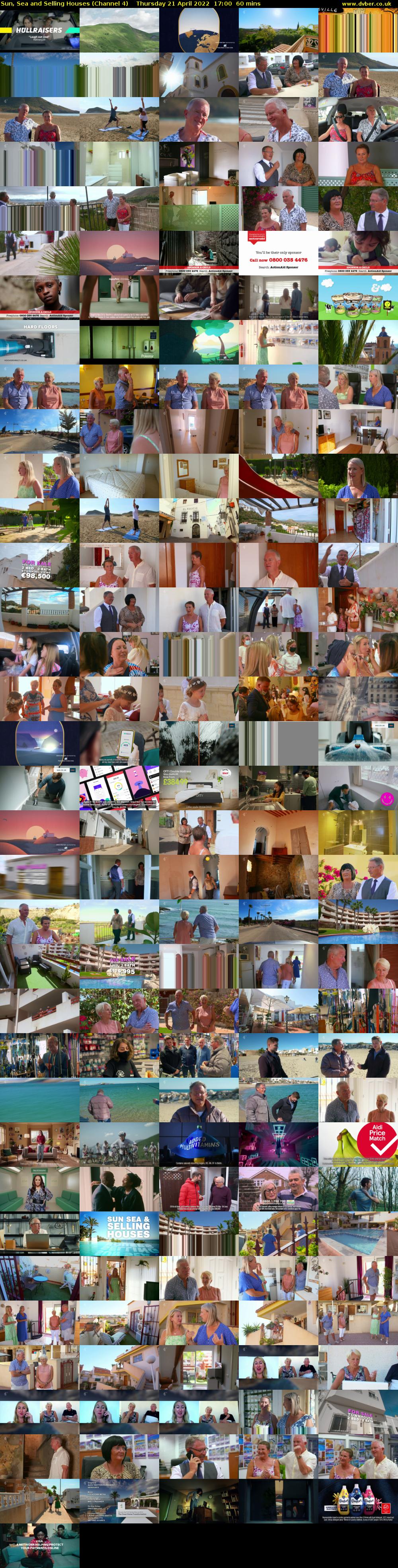Sun, Sea and Selling Houses (Channel 4) Thursday 21 April 2022 17:00 - 18:00