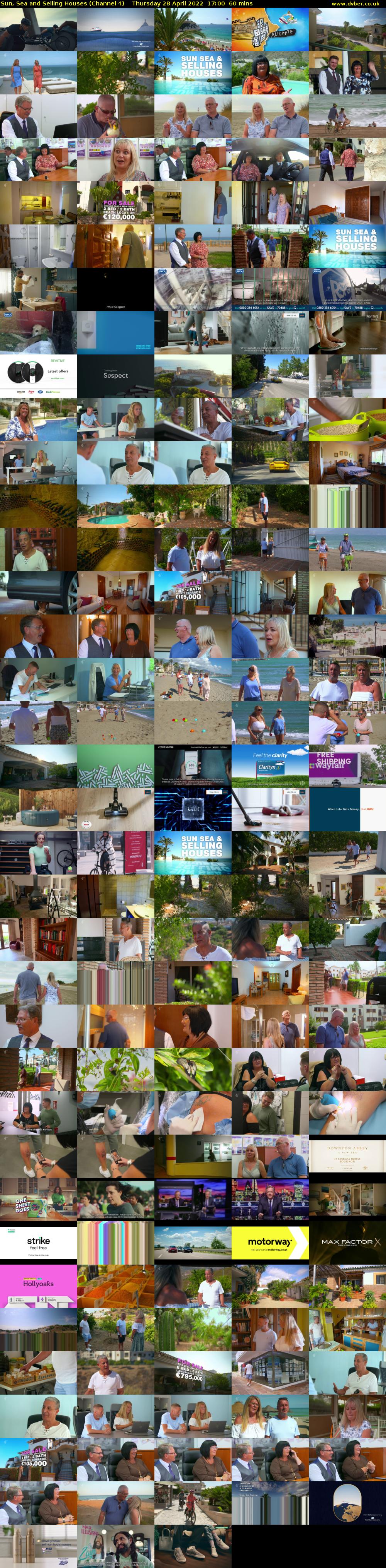 Sun, Sea and Selling Houses (Channel 4) Thursday 28 April 2022 17:00 - 18:00