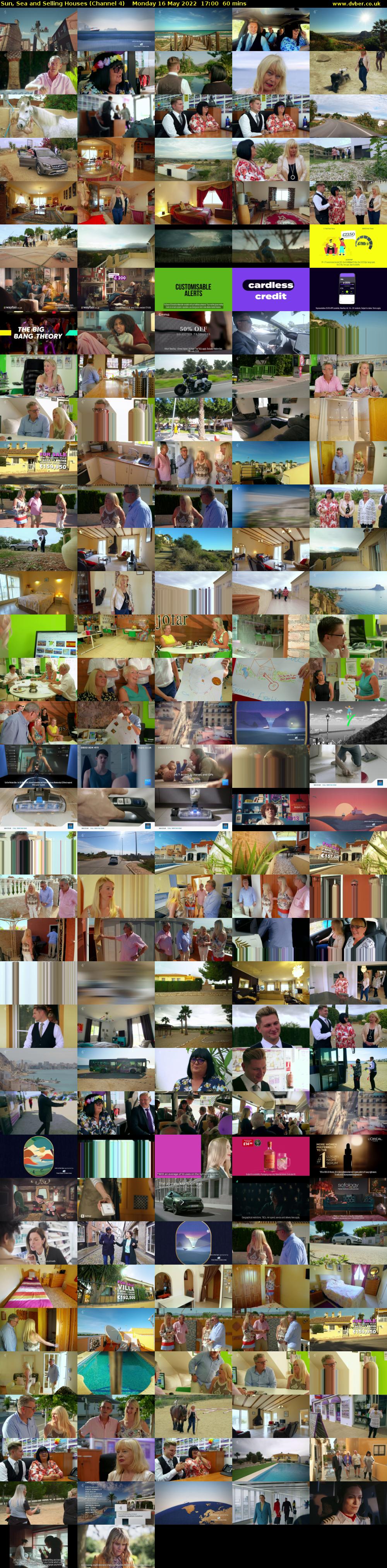 Sun, Sea and Selling Houses (Channel 4) Monday 16 May 2022 17:00 - 18:00