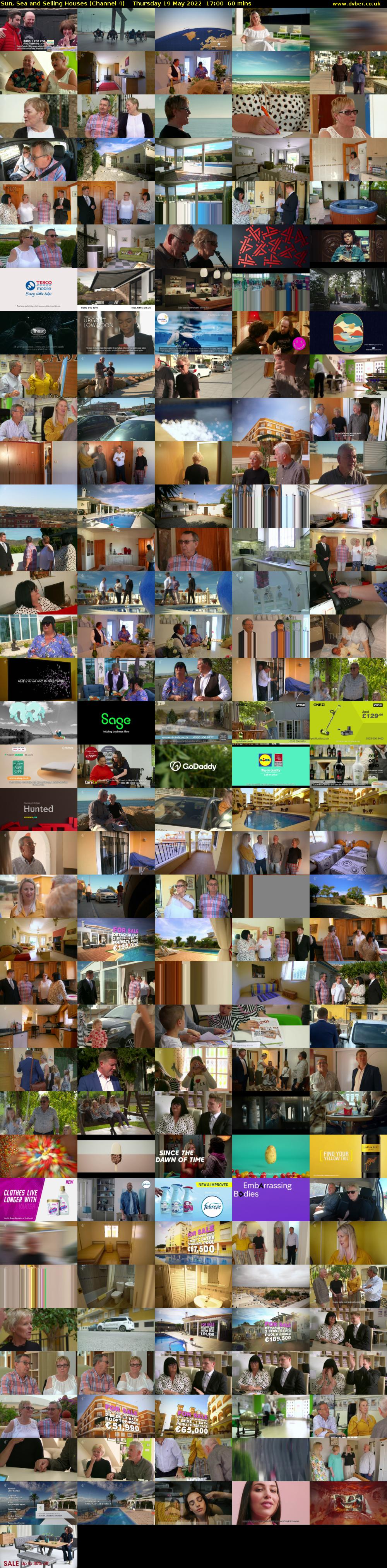 Sun, Sea and Selling Houses (Channel 4) Thursday 19 May 2022 17:00 - 18:00