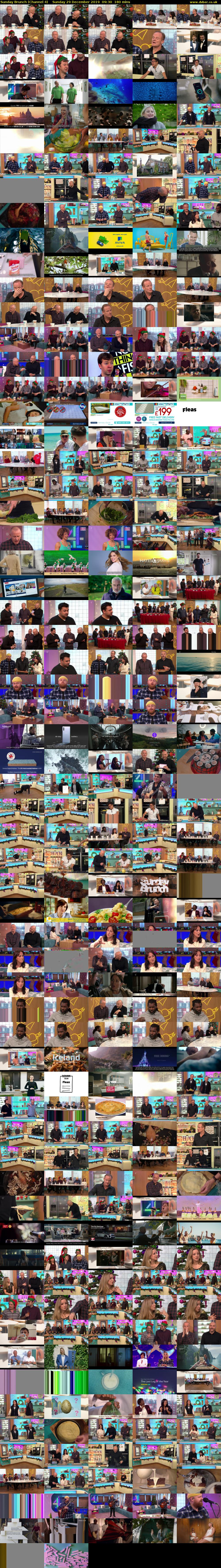 Sunday Brunch (Channel 4) Sunday 29 December 2019 09:30 - 12:30