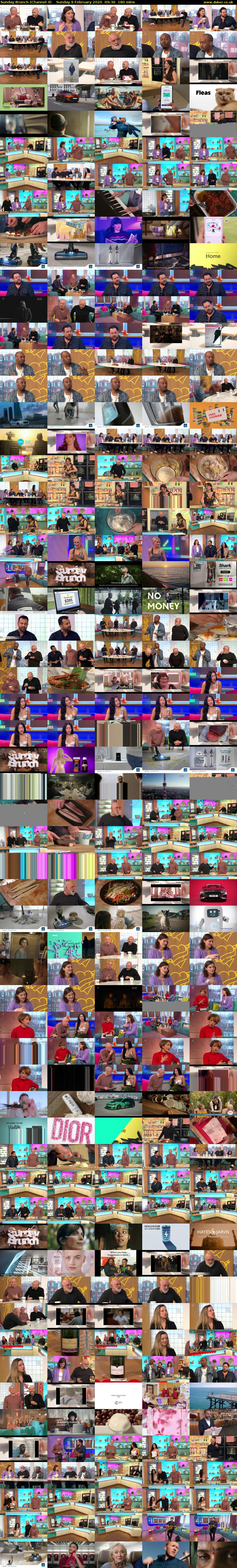 Sunday Brunch (Channel 4) Sunday 9 February 2020 09:30 - 12:30