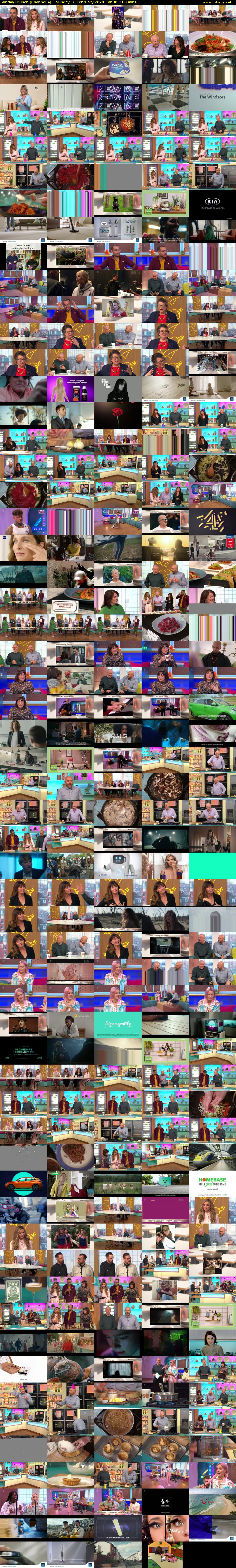 Sunday Brunch (Channel 4) Sunday 16 February 2020 09:30 - 12:30