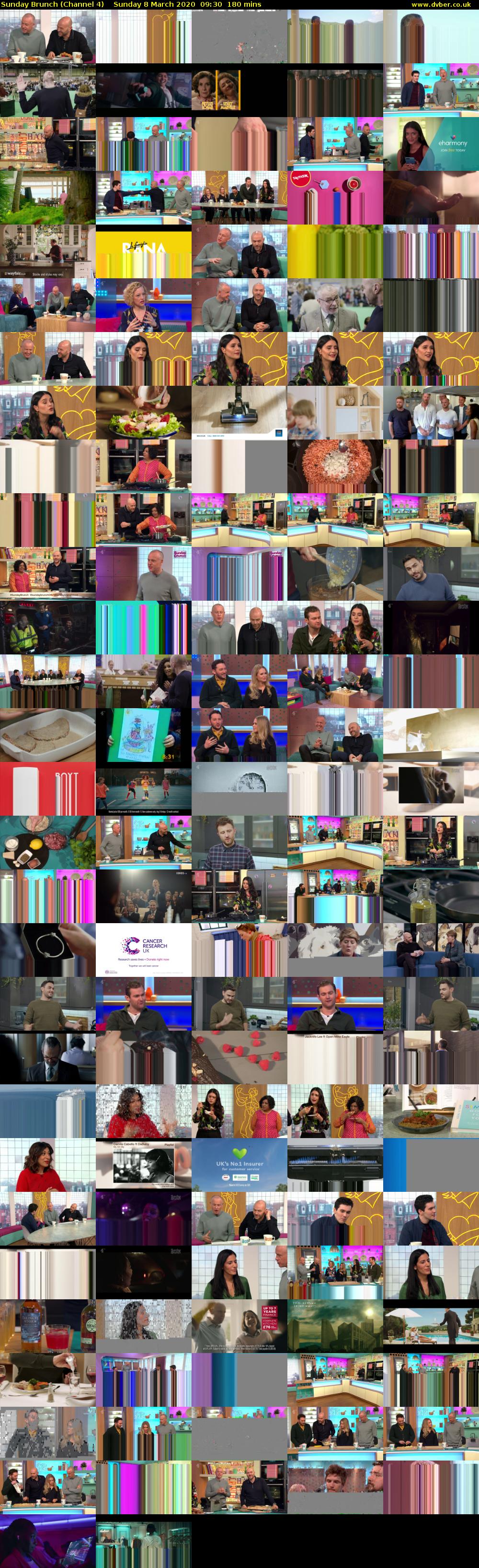 Sunday Brunch (Channel 4) Sunday 8 March 2020 09:30 - 12:30