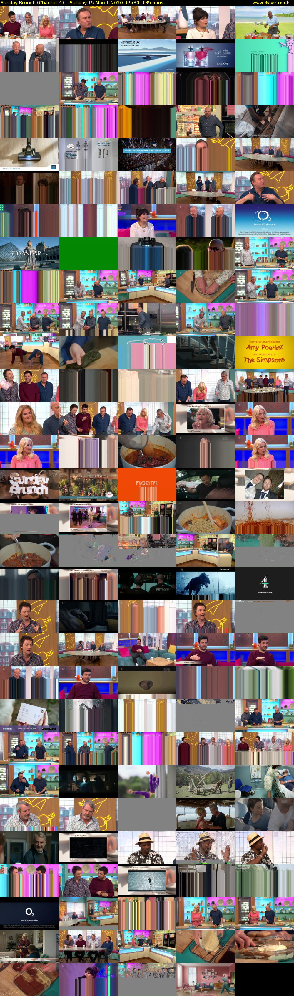 Sunday Brunch (Channel 4) Sunday 15 March 2020 09:30 - 12:35