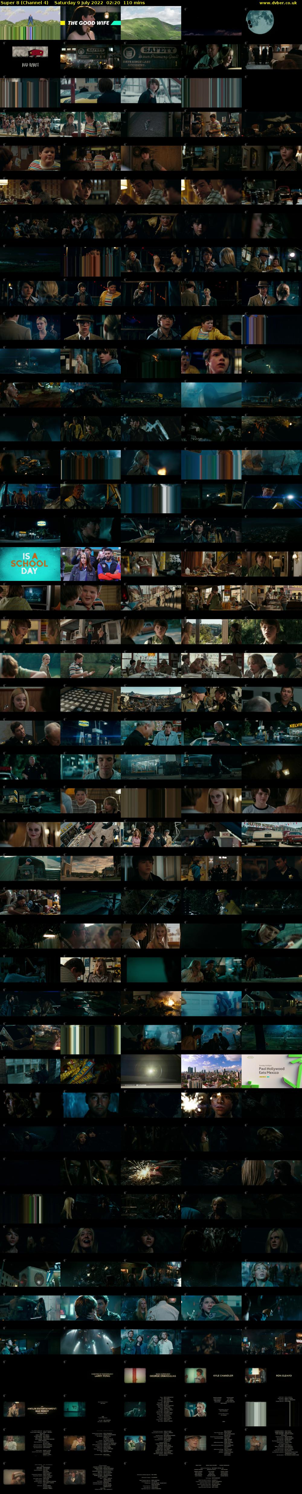 Super 8 (Channel 4) Saturday 9 July 2022 02:20 - 04:10