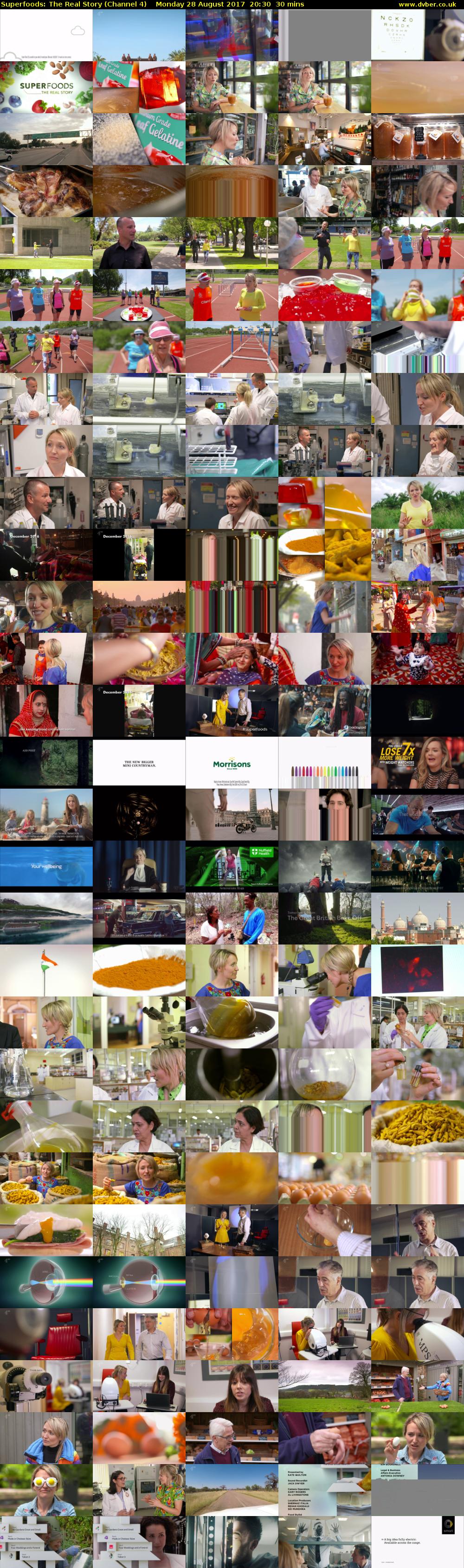 Superfoods: The Real Story (Channel 4) Monday 28 August 2017 20:30 - 21:00