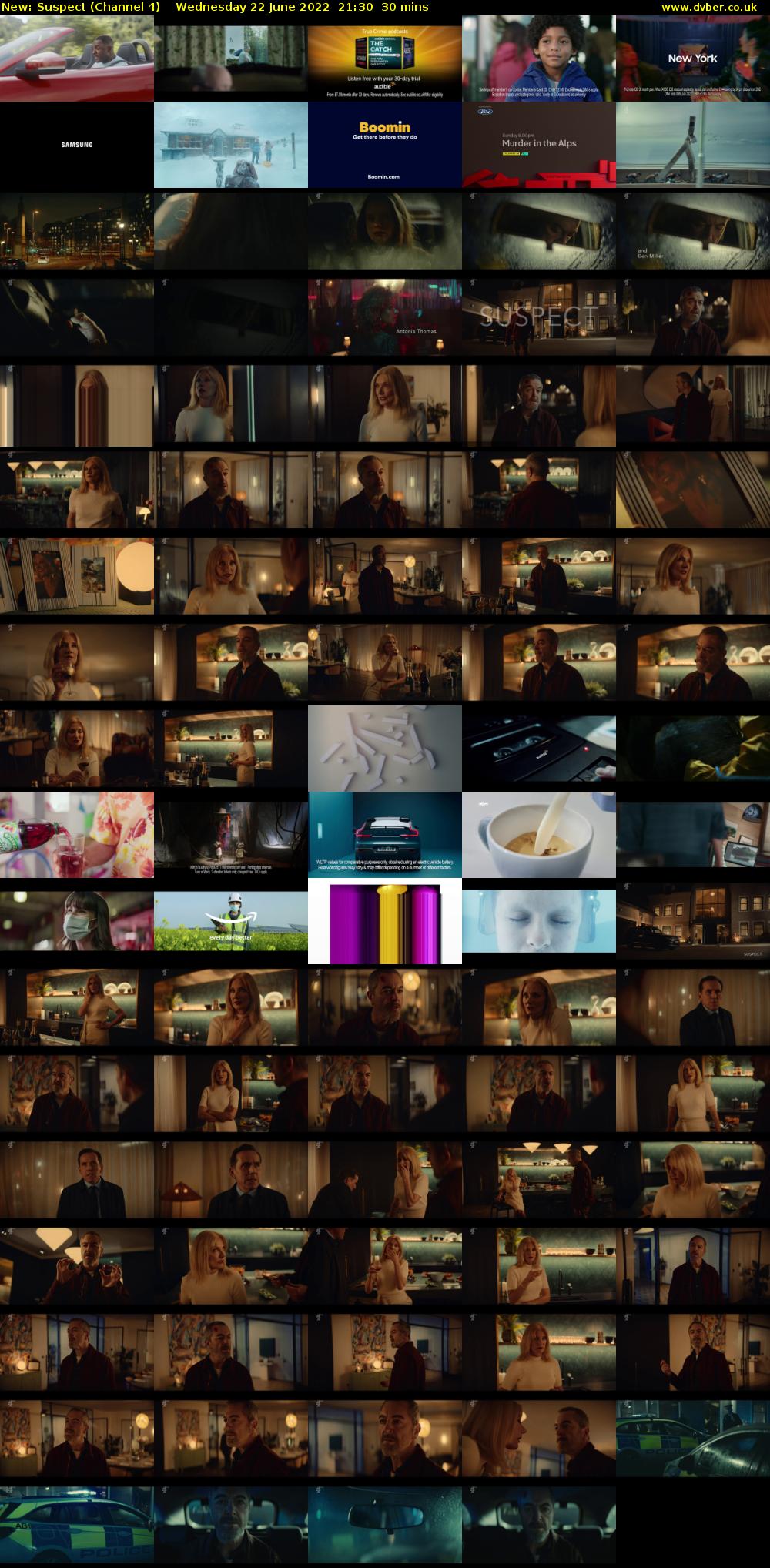 Suspect (Channel 4) Wednesday 22 June 2022 21:30 - 22:00
