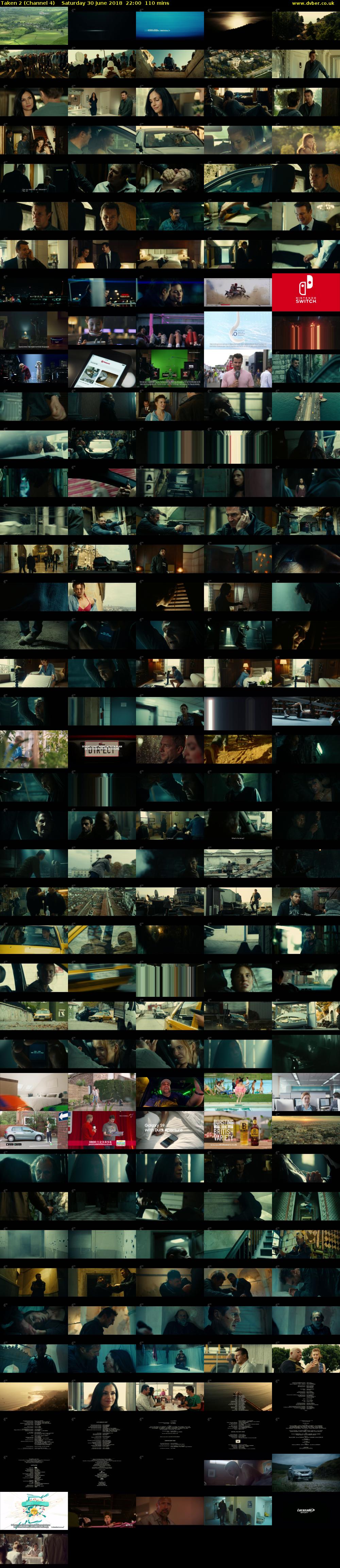 Taken 2 (Channel 4) Saturday 30 June 2018 22:00 - 23:50