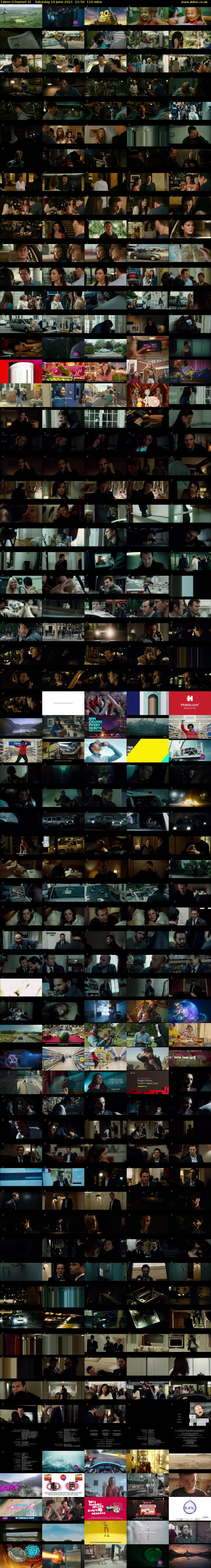 Taken (Channel 4) Saturday 19 June 2021 21:50 - 23:40