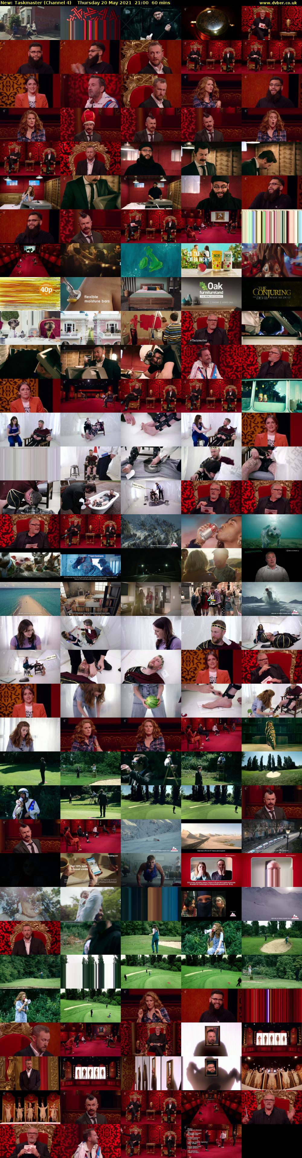 Taskmaster (Channel 4) Thursday 20 May 2021 21:00 - 22:00