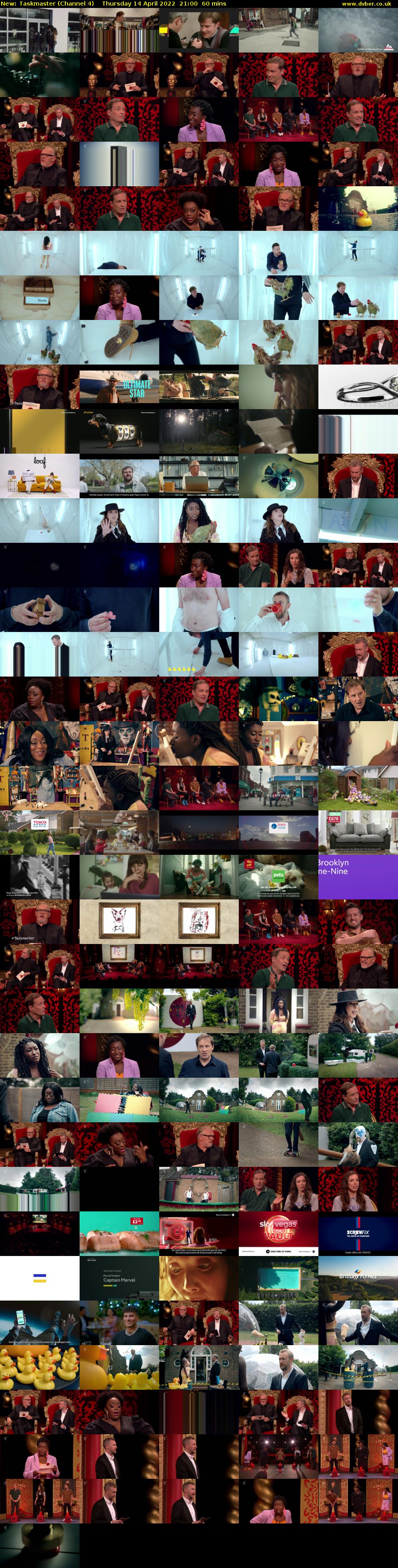 Taskmaster (Channel 4) Thursday 14 April 2022 21:00 - 22:00