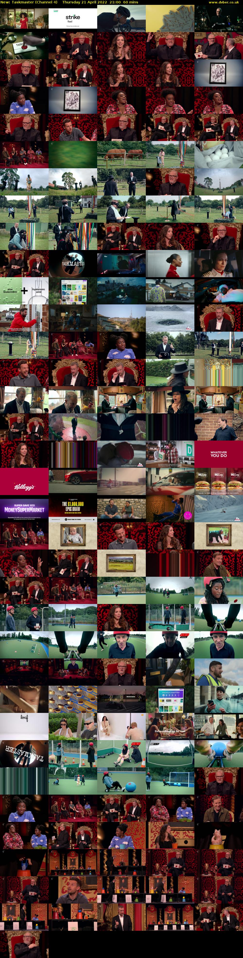 Taskmaster (Channel 4) Thursday 21 April 2022 21:00 - 22:00