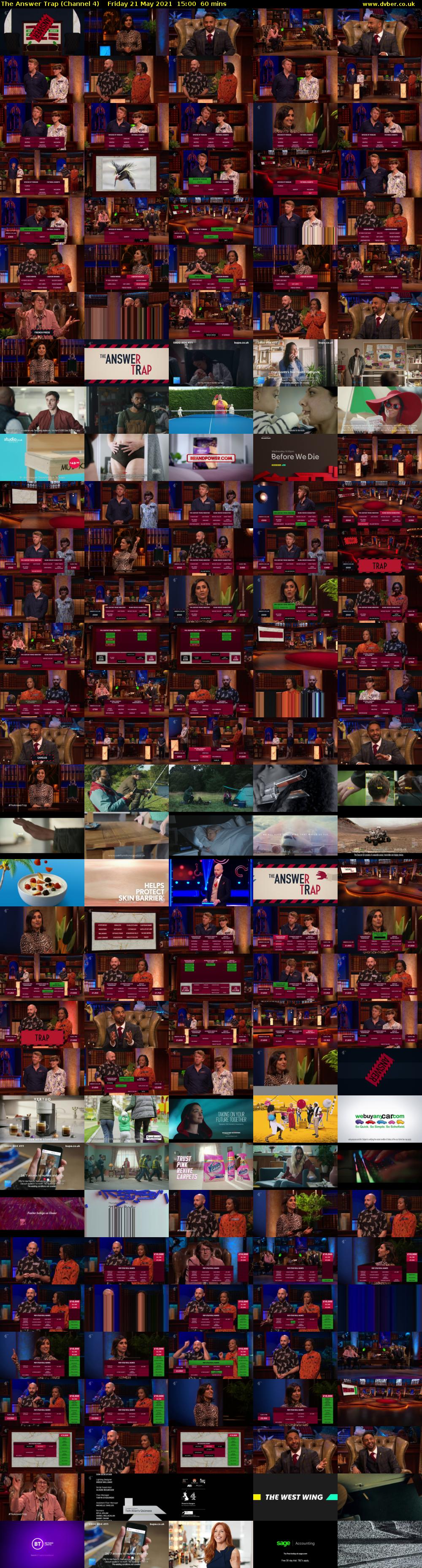 The Answer Trap (Channel 4) Friday 21 May 2021 15:00 - 16:00
