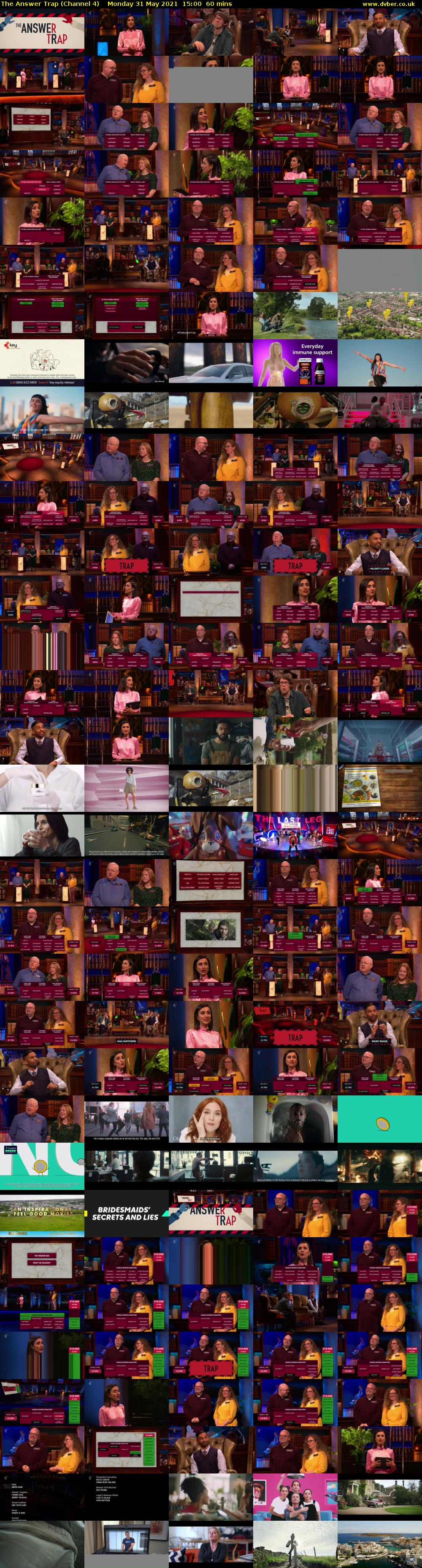 The Answer Trap (Channel 4) Monday 31 May 2021 15:00 - 16:00
