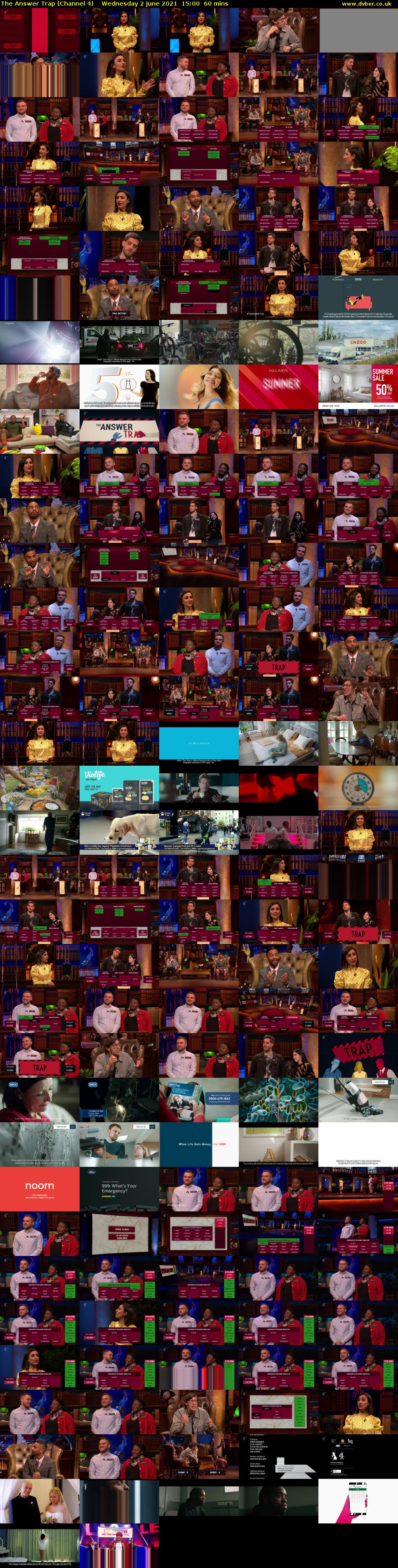 The Answer Trap (Channel 4) Wednesday 2 June 2021 15:00 - 16:00