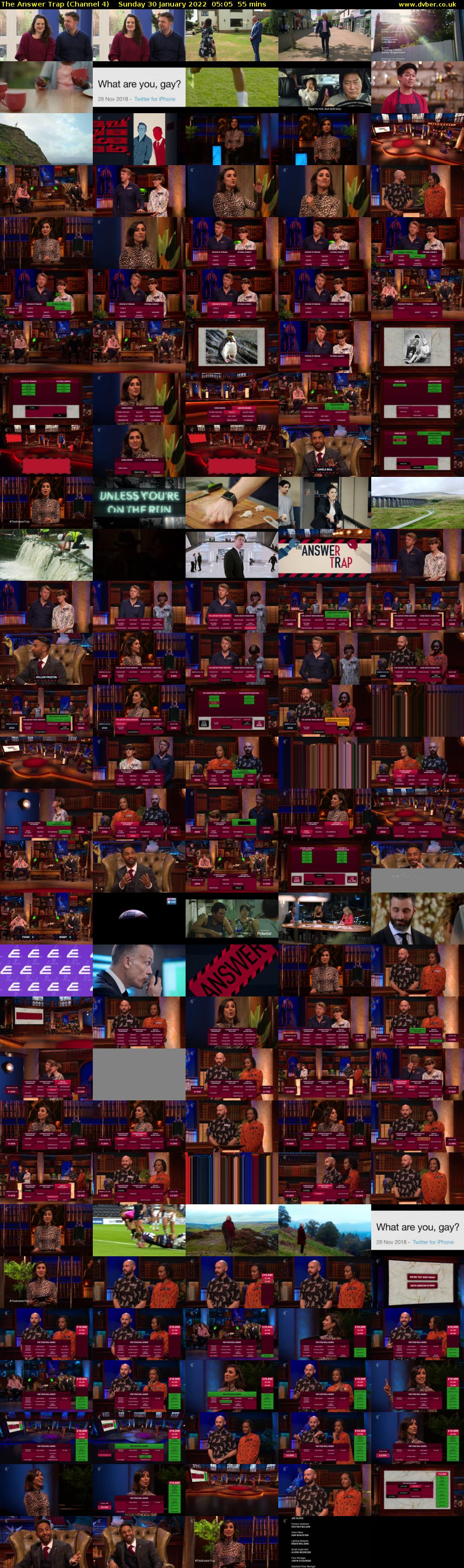 The Answer Trap (Channel 4) Sunday 30 January 2022 05:05 - 06:00