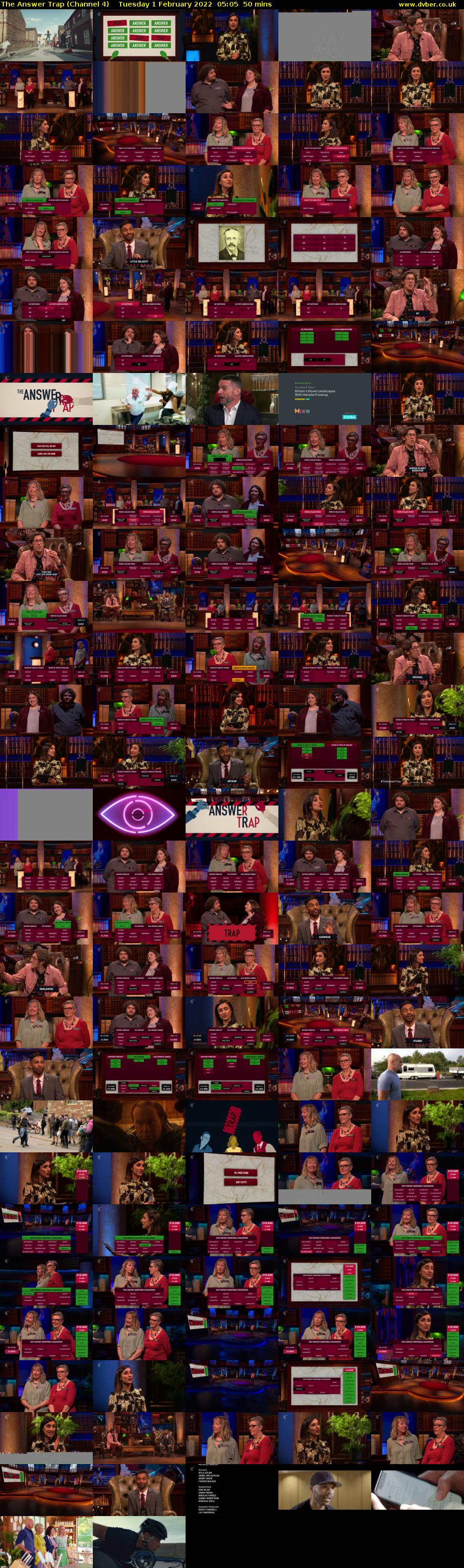 The Answer Trap (Channel 4) Tuesday 1 February 2022 05:05 - 05:55