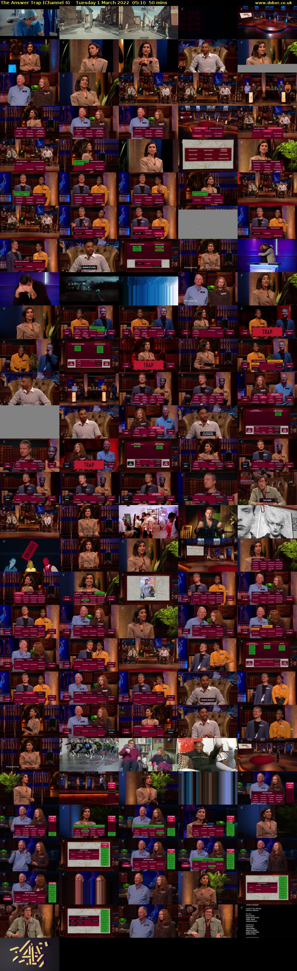 The Answer Trap (Channel 4) Tuesday 1 March 2022 05:10 - 06:00