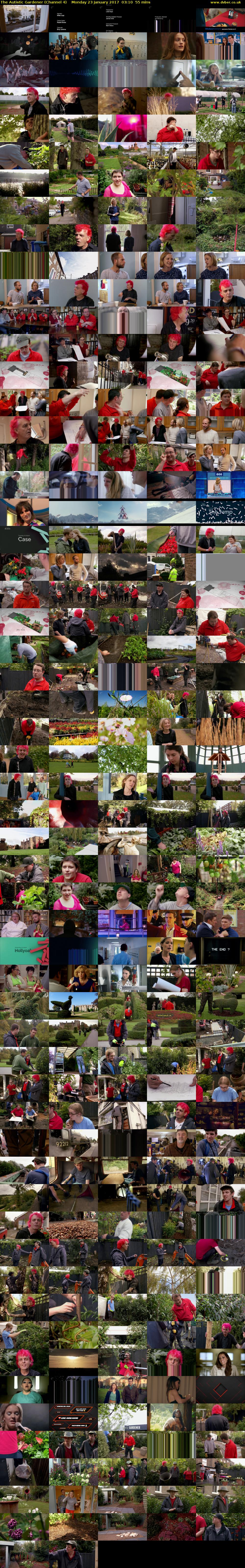 The Autistic Gardener (Channel 4) Monday 23 January 2017 03:10 - 04:05