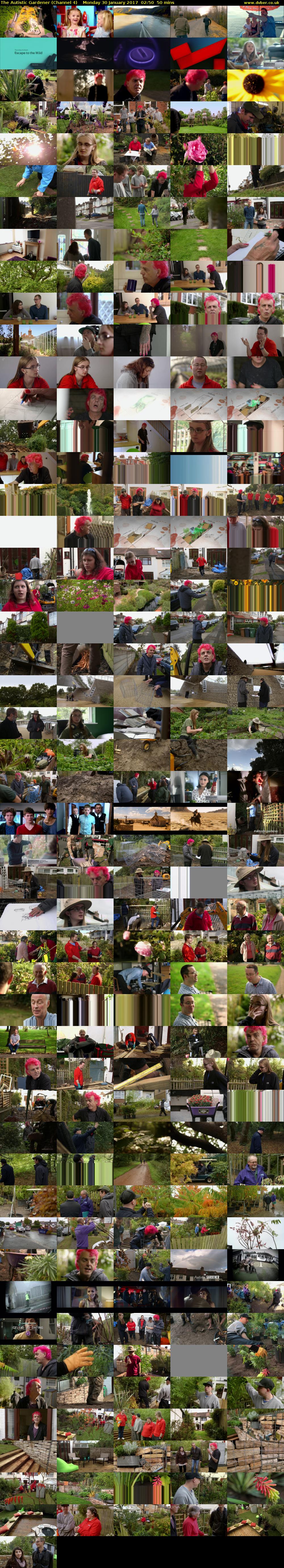 The Autistic Gardener (Channel 4) Monday 30 January 2017 02:50 - 03:40