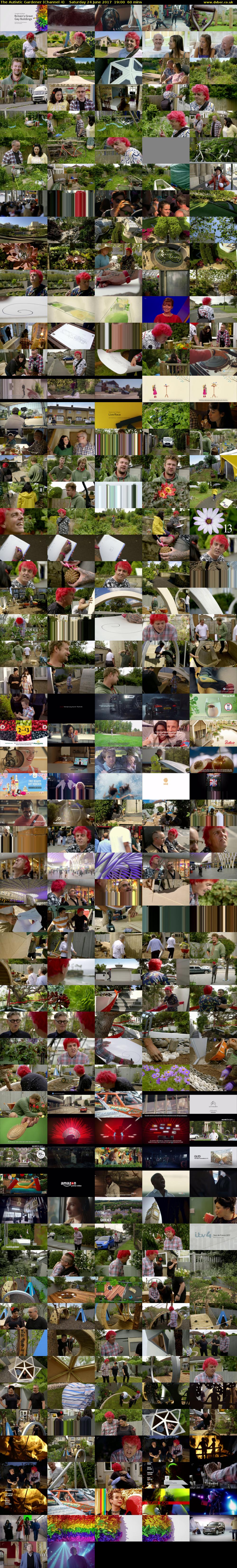 The Autistic Gardener (Channel 4) Saturday 24 June 2017 19:00 - 20:00