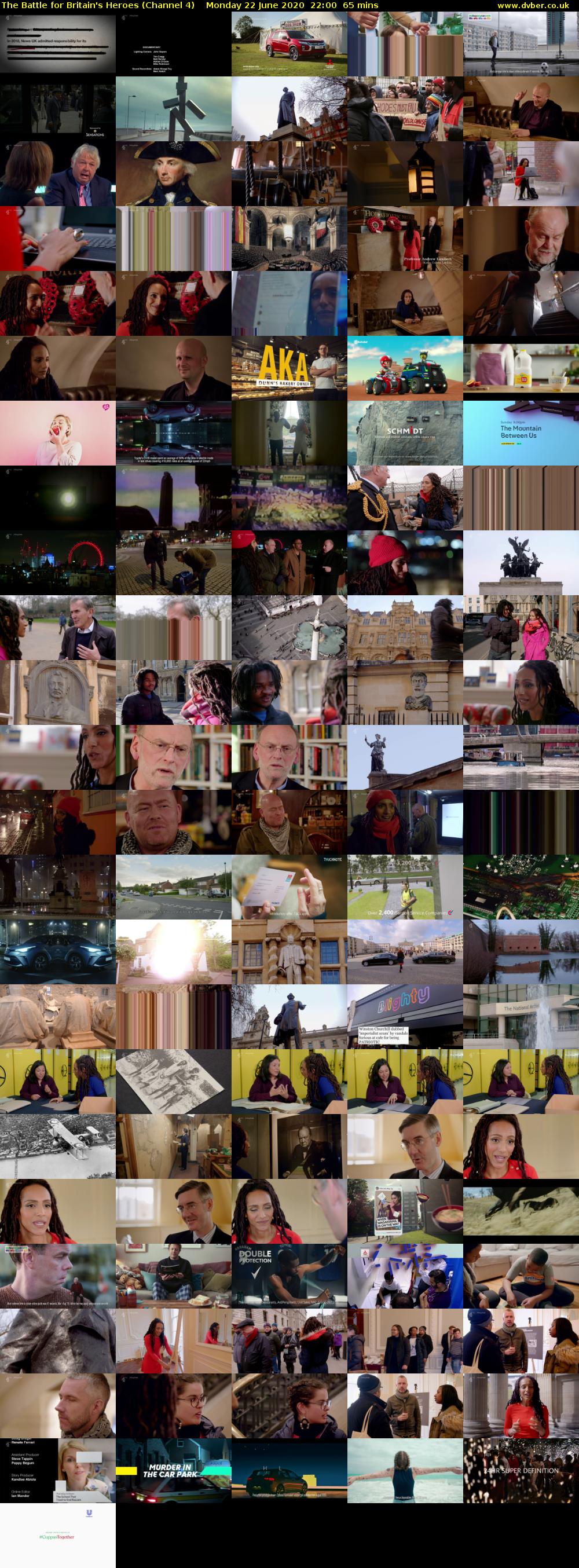 The Battle for Britain's Heroes (Channel 4) Monday 22 June 2020 22:00 - 23:05