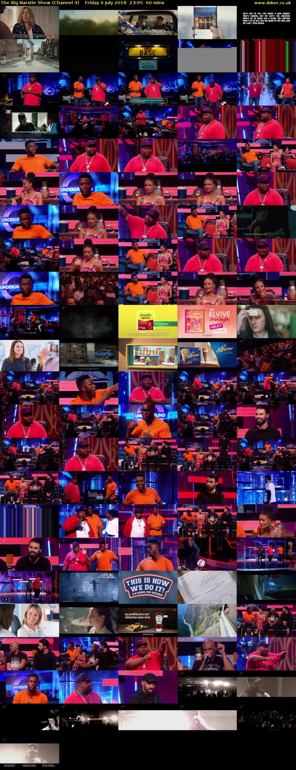The Big Narstie Show (Channel 4) Friday 6 July 2018 23:05 - 00:05