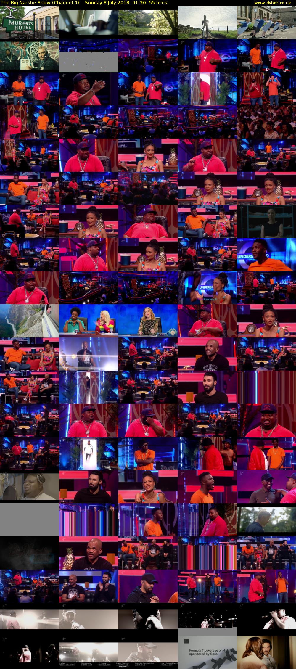 The Big Narstie Show (Channel 4) Sunday 8 July 2018 01:20 - 02:15