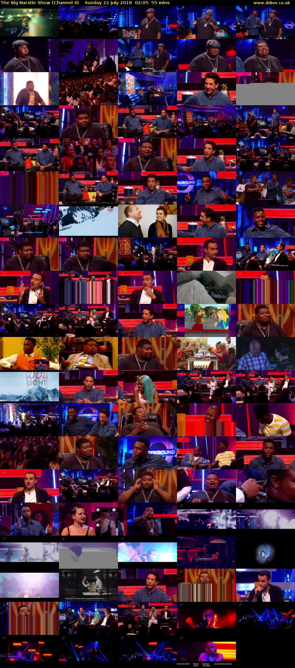 The Big Narstie Show (Channel 4) Sunday 22 July 2018 02:05 - 03:00