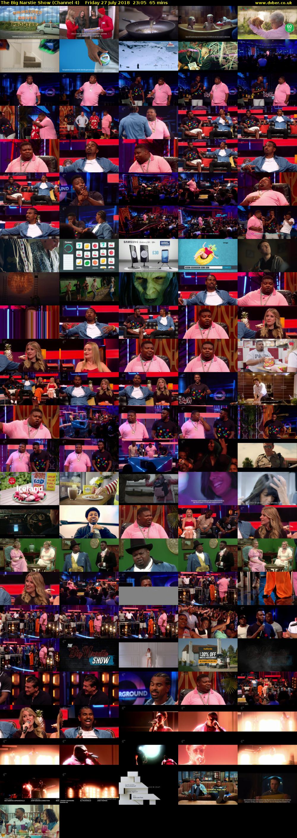 The Big Narstie Show (Channel 4) Friday 27 July 2018 23:05 - 00:10