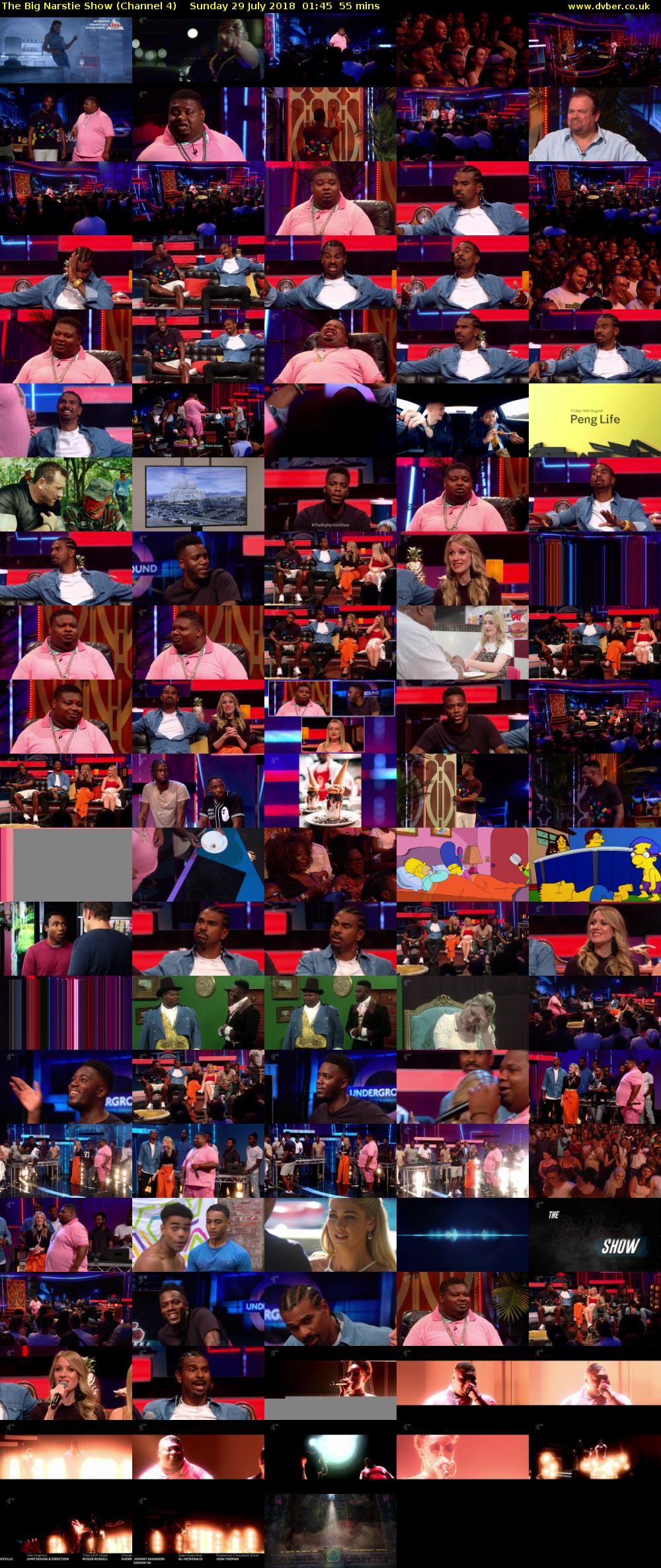 The Big Narstie Show (Channel 4) Sunday 29 July 2018 01:45 - 02:40