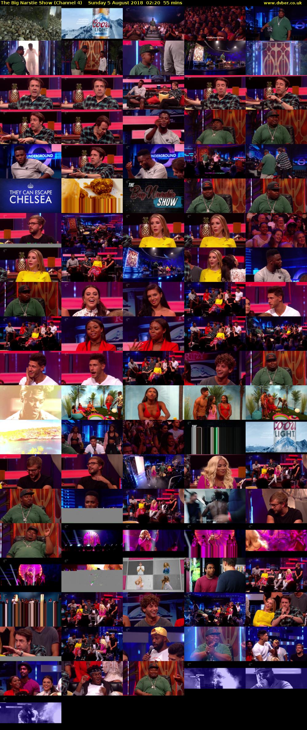 The Big Narstie Show (Channel 4) Sunday 5 August 2018 02:20 - 03:15